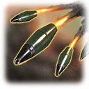 155mm Rapid Artillery Barrage