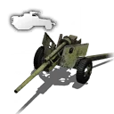 Towed M5 3-inch Anti-tank Gun