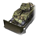 M4(105) Sherman Bulldozer