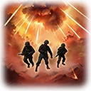 Off-map Airburst Barrage