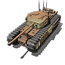 Churchill Black Prince Heavy Tank