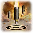 Zeroing Artillery Barrage