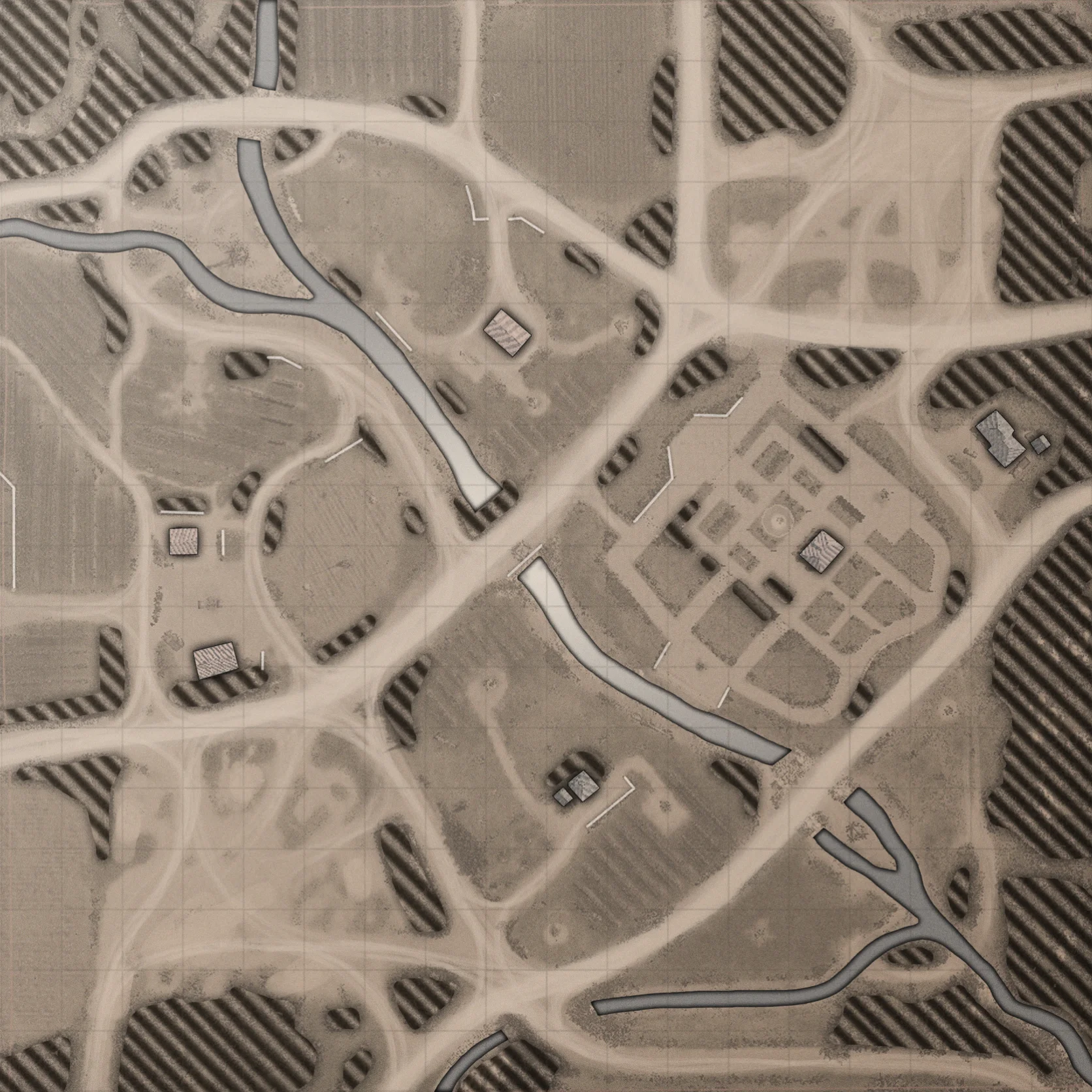 (2) Tuscan Vineyards